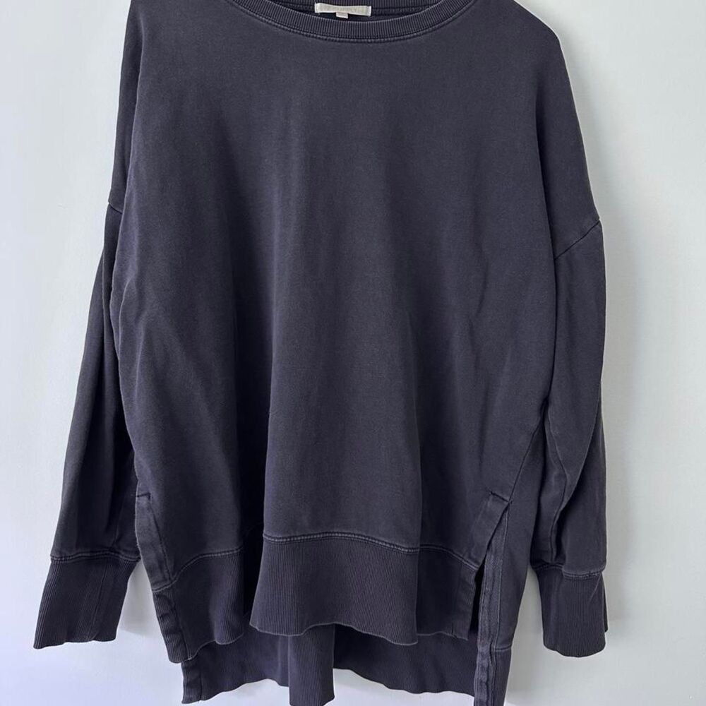 Z-supply Women's Grey and Navy Sweatshirt